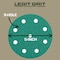 Legit Grit 5 inch Sand paper Disc, 9-Hole, Mixed Grit Variety - GRITS: 80/120/150/180/220 10 of each, 50PK LG5-9MIX1-50 - alternate 5